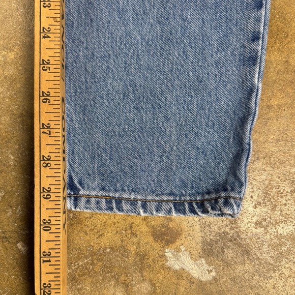 Vintage Levi's 550 Women's Jeans Size 12M Medium Wash Relaxed Fit Tapered Leg 00 - Picture 11 of 12